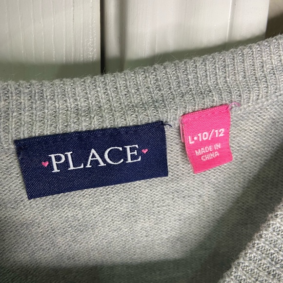 CHILDREN’S Place Pullover Sweater Grey - Picture 3 of 5